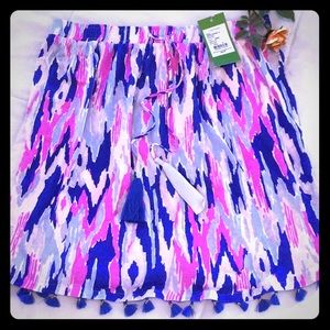 Lilly Pulitzer Skirt or tube top NWT small